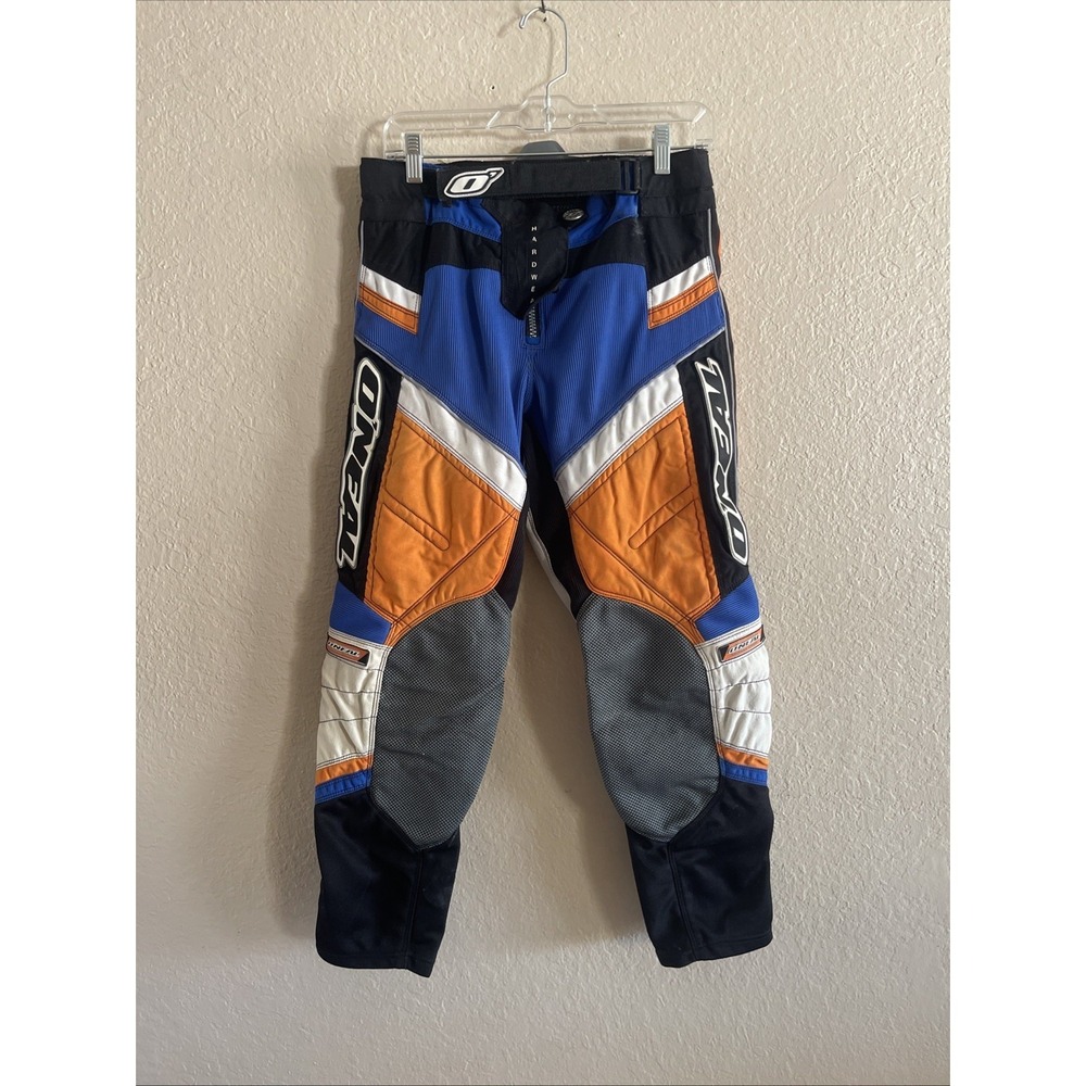 O'Neal Motocross Pants Men's 30" Black Blue &‎ Orange